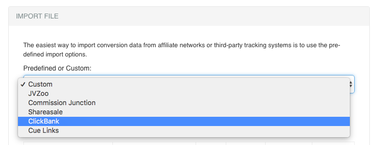 Clickbank conversion tracking